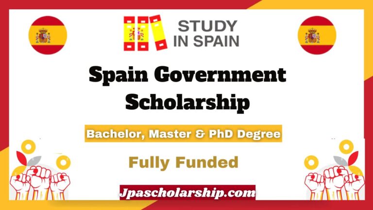 Spain Government Scholarship